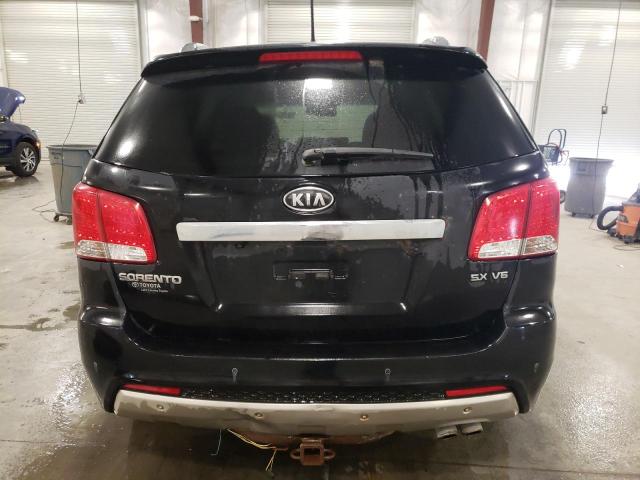 5XYKWDA29DG395116 - 2013 KIA SORENTO SX BLACK photo 6