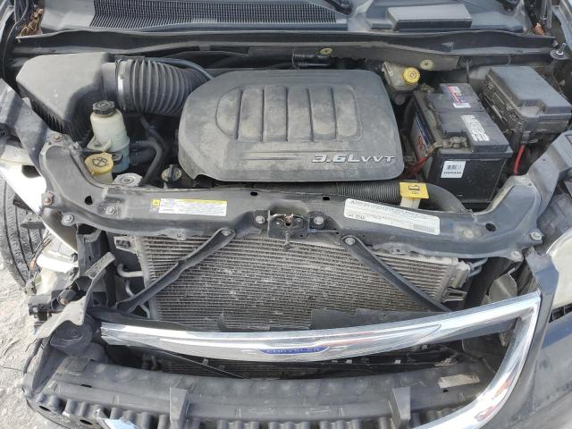 2A4RR8DG1BR747192 - 2011 CHRYSLER TOWN & COU TOURING L CHARCOAL photo 12