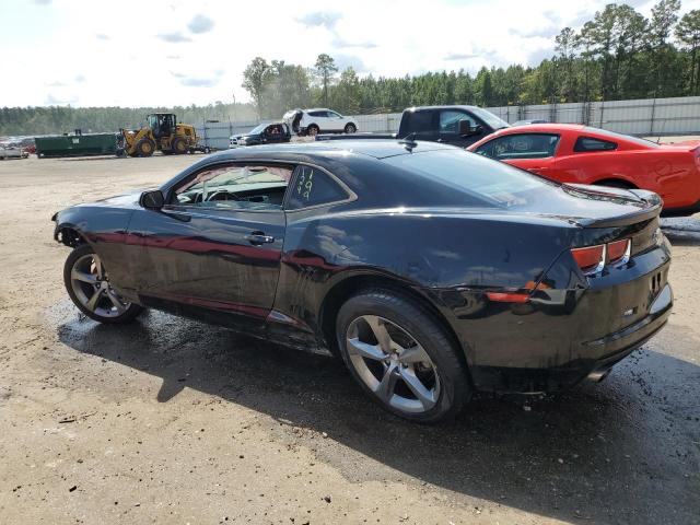 2G1FC1E37D9108503 - 2013 CHEVROLET CAMARO LT BLACK photo 2