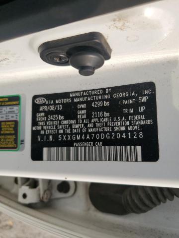 5XXGM4A70DG204128 - 2013 KIA OPTIMA LX 白色 照片 13