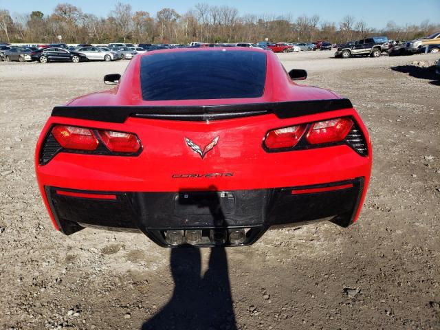 1G1YB2D7XG5111029 - 2016 CHEVROLET CORVETTE STINGRAY 1LT RED photo 6