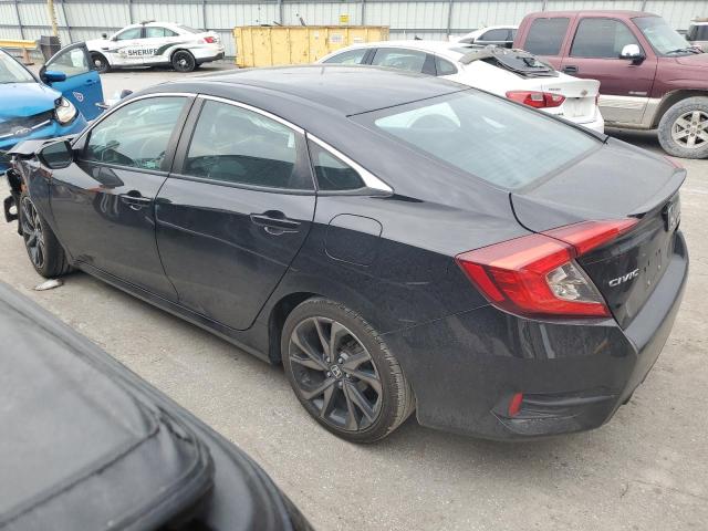 2HGFC2F84KH605908 - 2019 HONDA CIVIC SPORT შავი ფოტო 2
