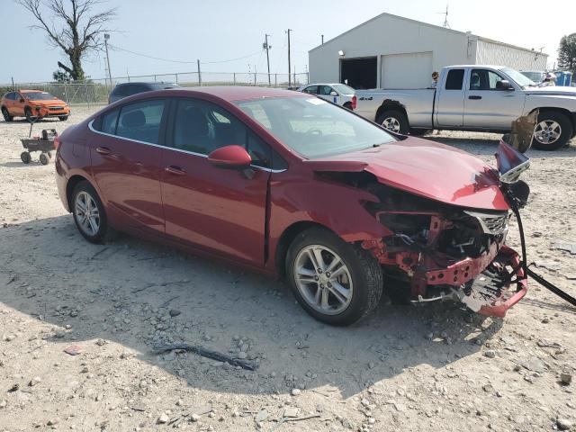 1G1BE5SM5J7136326 - 2018 CHEVROLET CRUZE LT RED photo 4