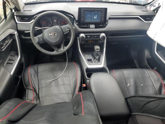 JTMF1RFV4KD505131 - 2019 TOYOTA RAV4 LE თეთრი ფოტო 8