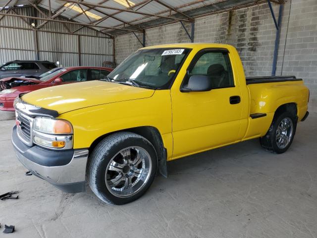 1GTEC14V42Z245746 - 2002 GMC NEW SIERRA C1500 YELLOW photo 1