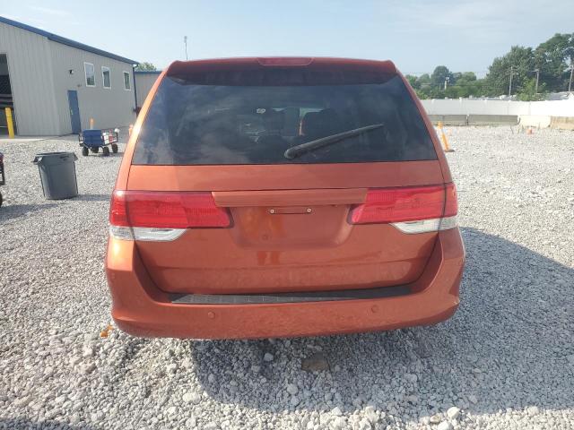 5FNRL38978B095009 - 2008 HONDA ODYSSEY TOURING ORANGE photo 6