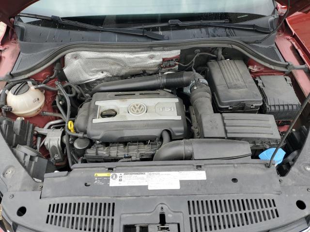 WVGAV7AX5FW006405 - 2015 VOLKSWAGEN TIGUAN S ბურგუნდია ფოტო 12