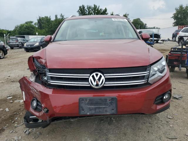 WVGAV7AX5FW006405 - 2015 VOLKSWAGEN TIGUAN S ბურგუნდია ფოტო 5