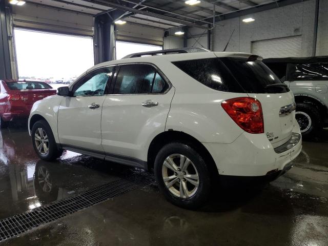 2GNFLGEKXC6190476 - 2012 CHEVROLET EQUINOX LTZ WHITE photo 2