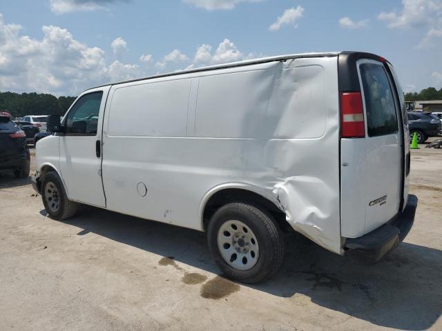 1GCSGAFX1E1106537 - 2014 CHEVROLET EXPRESS G1 WHITE photo 2
