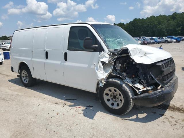 1GCSGAFX1E1106537 - 2014 CHEVROLET EXPRESS G1 WHITE photo 4