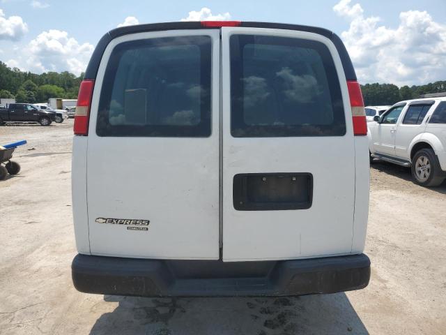 1GCSGAFX1E1106537 - 2014 CHEVROLET EXPRESS G1 WHITE photo 6
