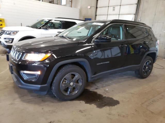 3C4NJDBB3JT418078 - 2018 JEEP COMPASS LATITUDE BLACK photo 1