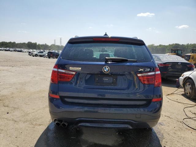 5UXWX9C51H0T06247 - 2017 BMW X3 XDRIVE28I BLUE photo 6