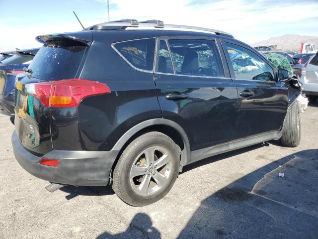 2T3RFREV4FW326368 - 2015 TOYOTA RAV4 XLE BLACK photo 3