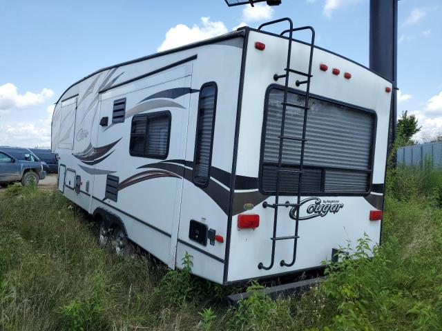 4YDF28S21EV506977 - 2014 KEYSTONE COUGAR WHITE photo 3