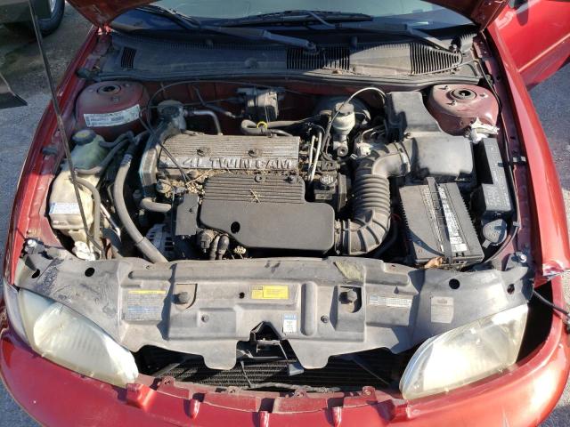 1G1JF12T317349199 - 2001 CHEVROLET CAVALIER Z24 RED photo 11