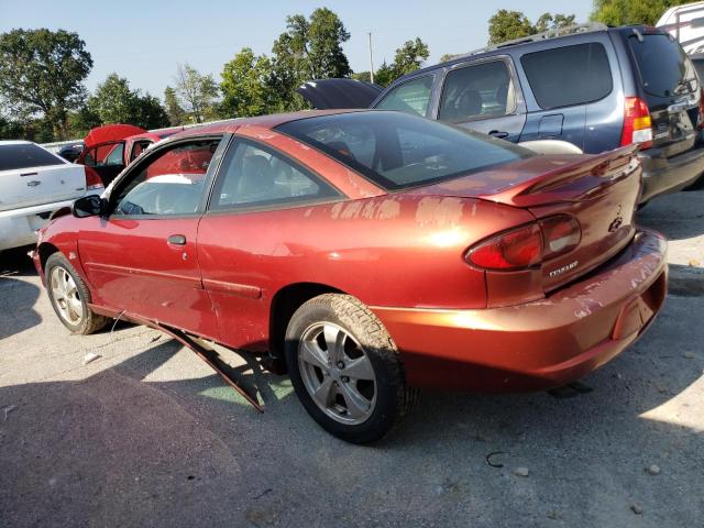 1G1JF12T317349199 - 2001 CHEVROLET CAVALIER Z24 RED photo 2