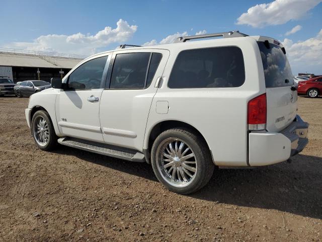 5N1AA08A07N704044 - 2007 NISSAN ARMADA SE WHITE photo 2