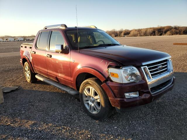 1FMEU53868UA48420 - 2008 FORD EXPLORER S LIMITED BURGUNDY photo 4