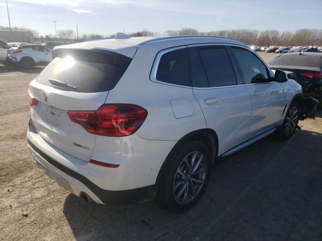 5UXTR9C53KLD98824 - 2019 BMW X3 XDRIVE30I WHITE photo 4