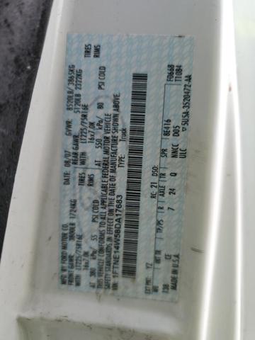 1FTNE14W58DA17683 - 2008 FORD ECONOLINE E150 VAN WHITE photo 13