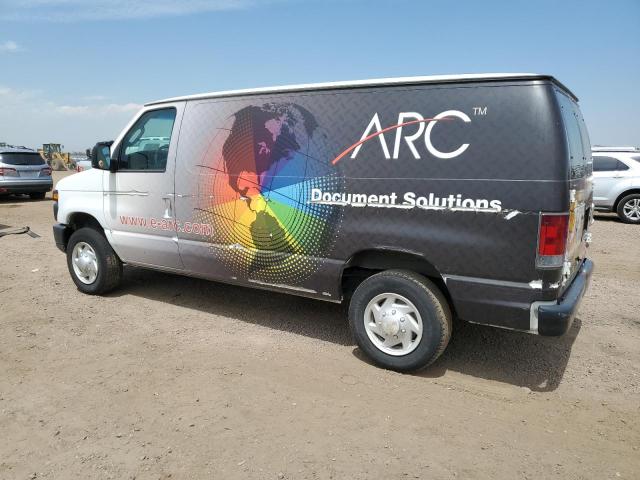 1FTNE14W58DA17683 - 2008 FORD ECONOLINE E150 VAN WHITE photo 2