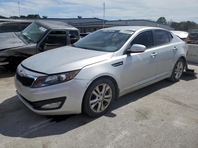 5XXGN4A78DG197376 - 2013 KIA OPTIMA EX SILVER photo 1