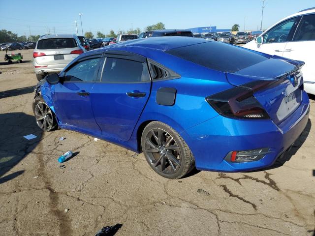 2HGFC2F80KH504171 - 2019 HONDA CIVIC SPORT ლურჯი ფოტო 2