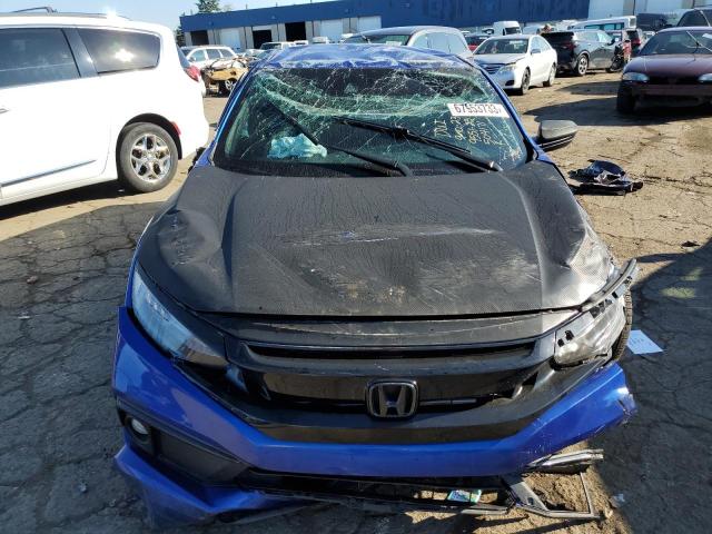 2HGFC2F80KH504171 - 2019 HONDA CIVIC SPORT ლურჯი ფოტო 5