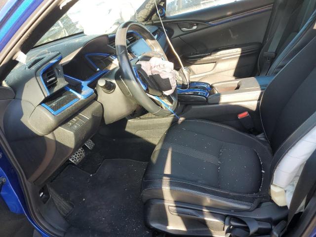 2HGFC2F80KH504171 - 2019 HONDA CIVIC SPORT ლურჯი ფოტო 7