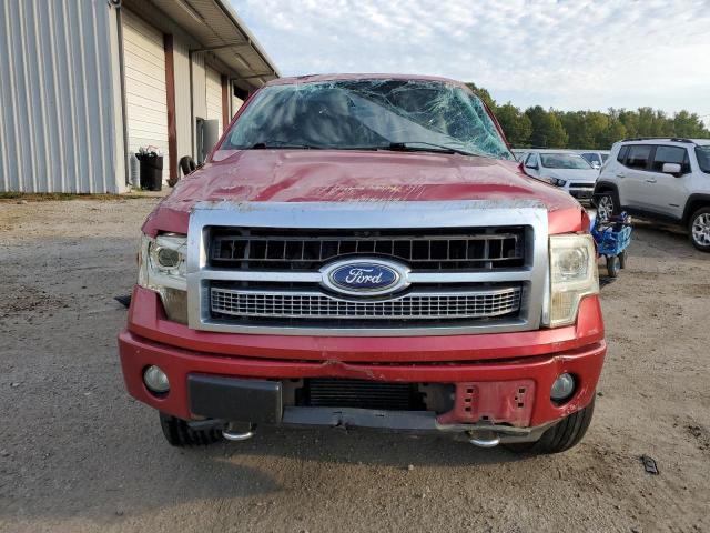 1FTFW1ET3BFB01955 - 2011 FORD F150 SUPERCREW RED photo 5