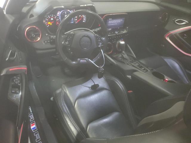 1G1FH1R73K0158028 - 2019 CHEVROLET CAMARO SS WHITE photo 8