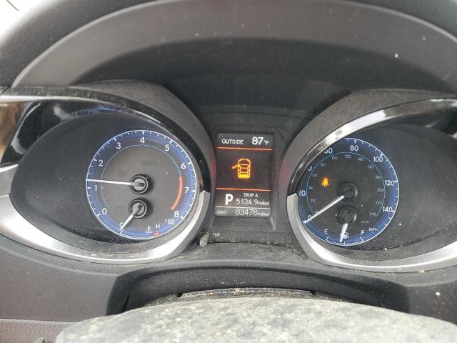 5YFBURHE6GP510905 - 2016 TOYOTA COROLLA L CHARCOAL photo 9