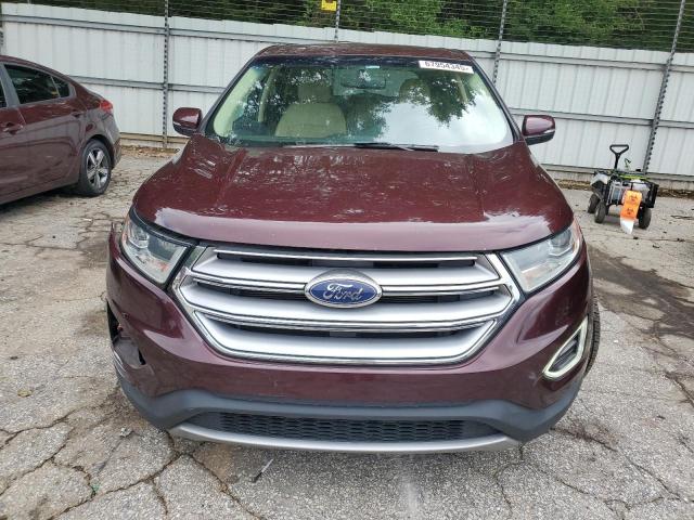 2FMPK3J80JBC31717 - 2018 FORD EDGE SEL Burdeos foto 5