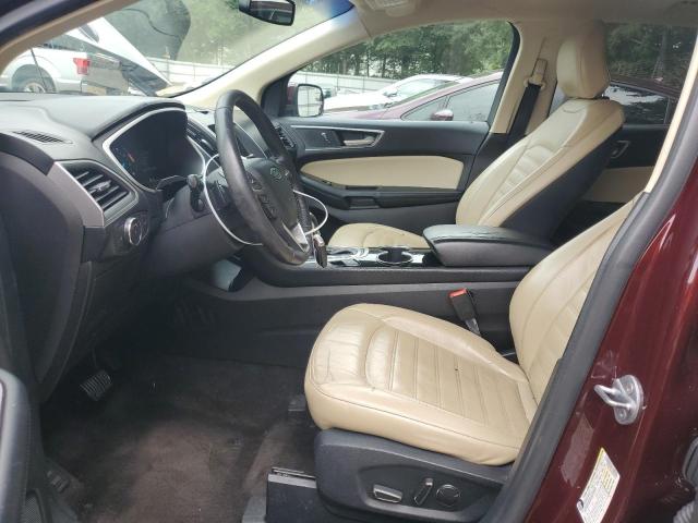 2FMPK3J80JBC31717 - 2018 FORD EDGE SEL Burdeos foto 7