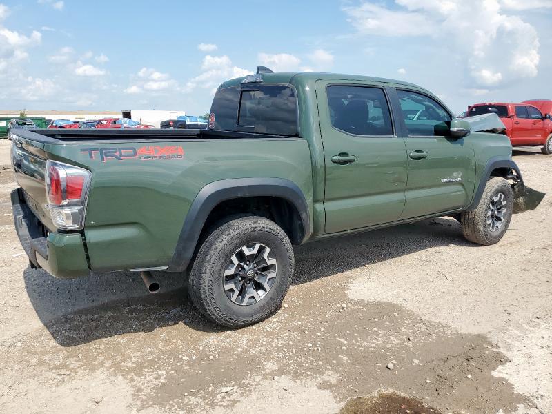 3TMCZ5AN9NM503170 - 2022 TOYOTA TACOMA DOUBLE CAB Жасыл фото 3