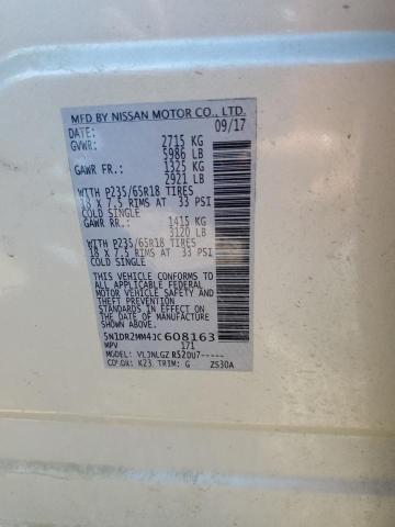 5N1DR2MM4JC608163 - 2018 NISSAN PATHFINDER S Сріблястий фото 13