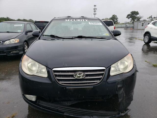 KMHDU46D47U024694 - 2007 HYUNDAI ELANTRA GLS BLACK photo 5