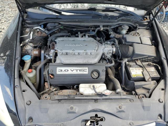 1HGCM66503A104172 - 2003 HONDA ACCORD EX შავი ფოტო 11