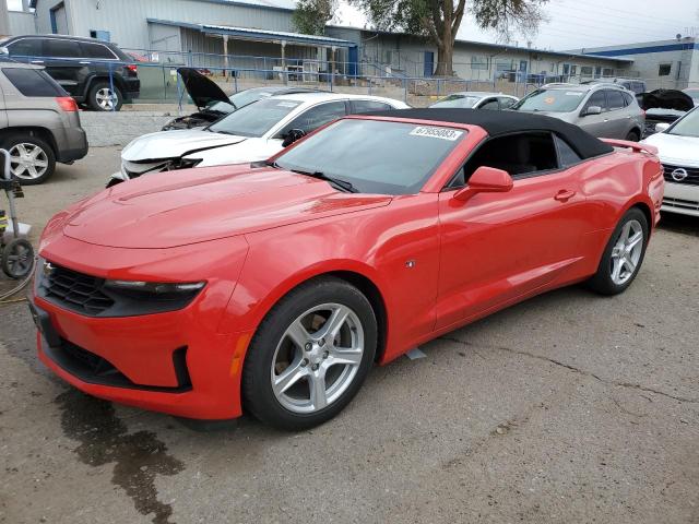 1G1FB3DS7K0138387 - 2019 CHEVROLET CAMARO LS RED photo 1