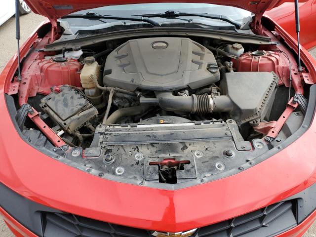 1G1FB3DS7K0138387 - 2019 CHEVROLET CAMARO LS RED photo 11