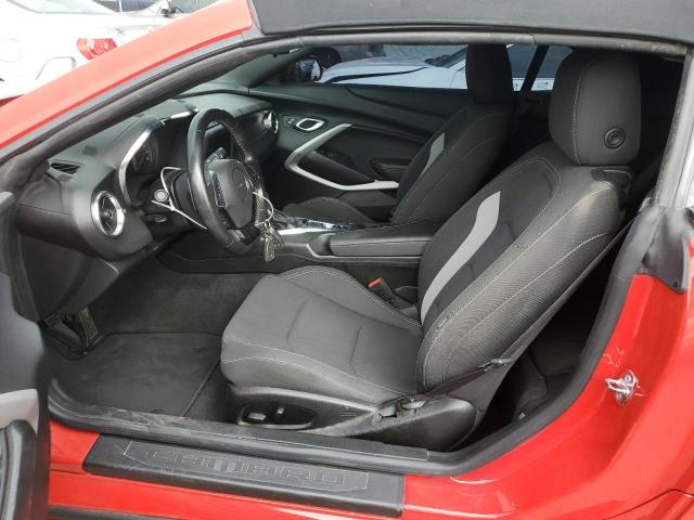 1G1FB3DS7K0138387 - 2019 CHEVROLET CAMARO LS RED photo 7