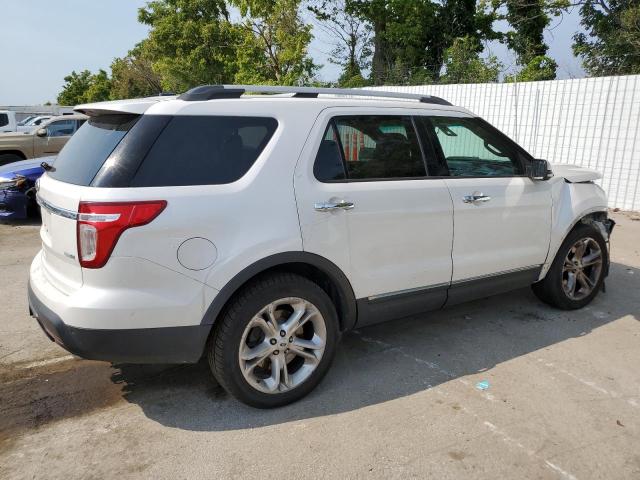 1FM5K8F89DGB69342 - 2013 FORD EXPLORER LIMITED أبيض صورة 3