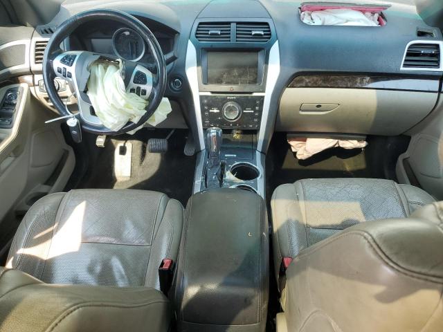 1FM5K8F89DGB69342 - 2013 FORD EXPLORER LIMITED أبيض صورة 8