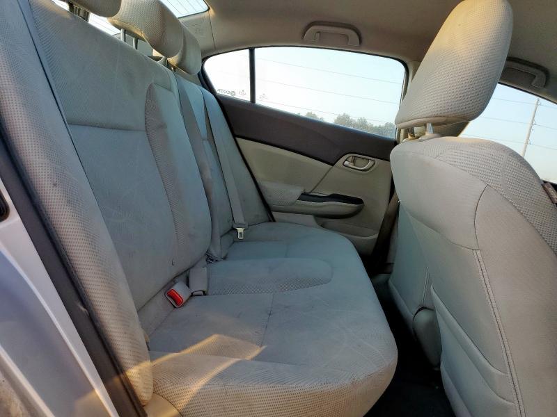 19XFB2F56CE379018 - 2012 HONDA CIVIC LX SILVER photo 10