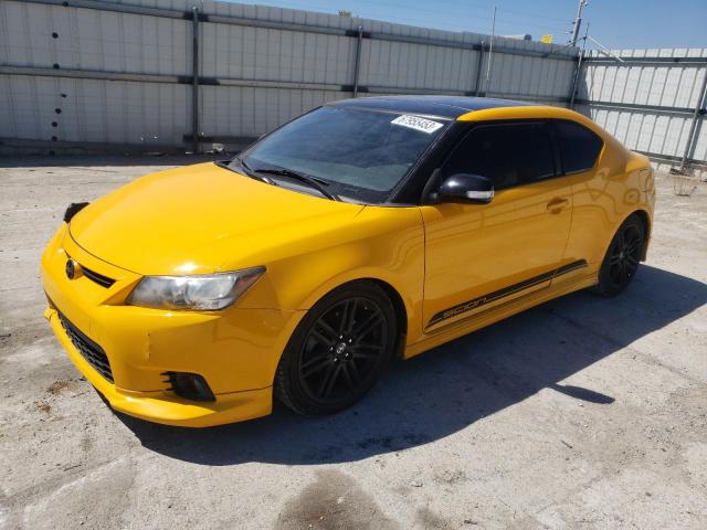 JTKJF5C77C3027393 - 2012 TOYOTA SCION TC ყვითელი ფოტო 1