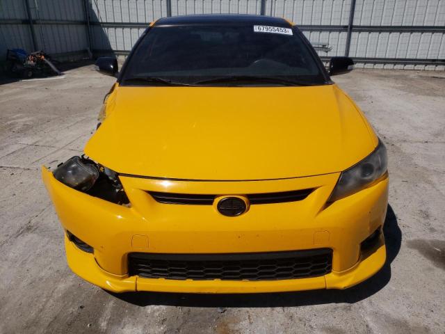 JTKJF5C77C3027393 - 2012 TOYOTA SCION TC ყვითელი ფოტო 5