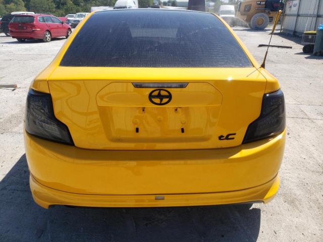 JTKJF5C77C3027393 - 2012 TOYOTA SCION TC ყვითელი ფოტო 6