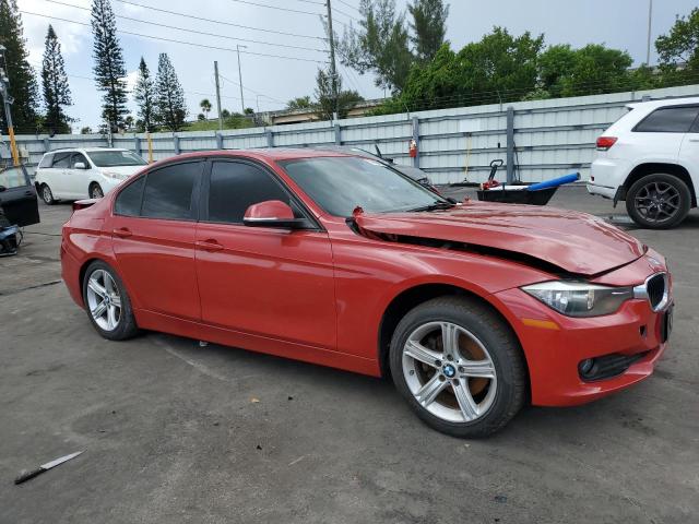 WBA3C3G58FNS75860 - 2015 BMW 320 I XDRIVE RED photo 4